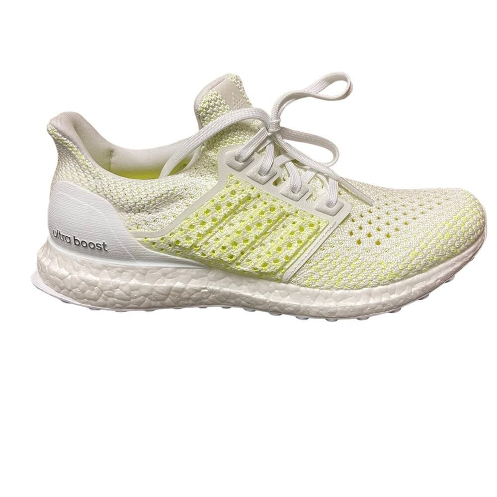 Adidas Ultra Boost Clima Solar Yellow Cloud White Neon Sneakers Men’s Size 7 NWT